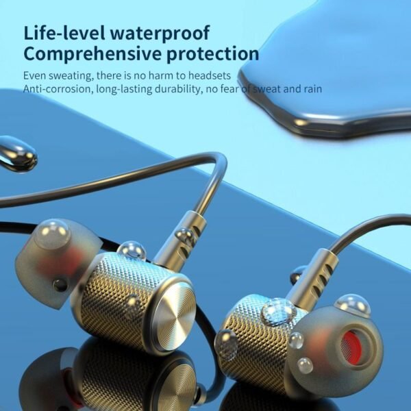 G7 Bluetooth Neckband With Magnetic Headsets - Image 4